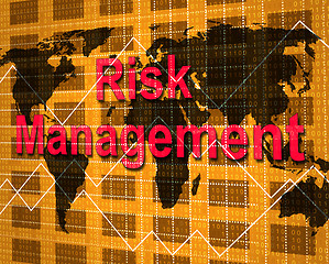 Image showing Risk Management Indicates Hazard Danger And Unsteady