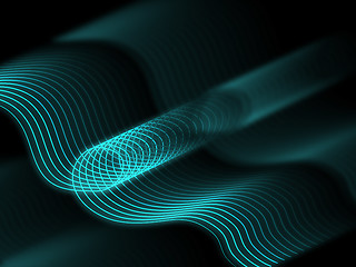 Image showing Space Swirl Indicates Template Backdrop And Twist