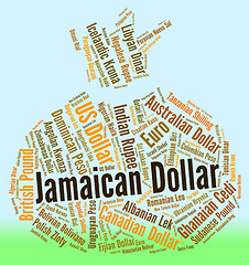 Image showing Jamaican Dollar Indicates Currency Exchange And Dollars