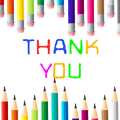 Image showing Thank You Shows Many Thanks And Grateful