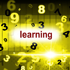 Image showing Learn Learning Represents School Develop And Educate