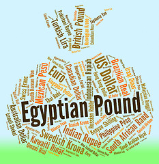 Image showing Egyptian Pound Means Forex Trading And Egp