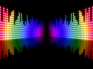 Image showing Equaliser Music Means Sound Track And Equalizer