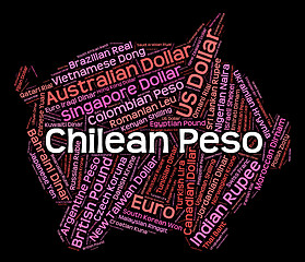 Image showing Chilean Peso Means Foreign Currency And Currencies