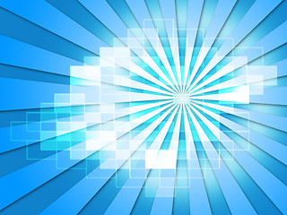 Image showing Striped Dizzy Background Means Dizziness Tunnel Or Blurry Motion