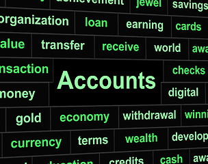 Image showing Accounts Accounting Means Balancing The Books And Accountant