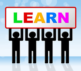 Image showing Learning Learn Means Educating Tutoring And College