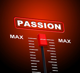 Image showing Max Passion Shows Sexual Desire And Ceiling