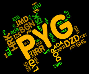 Image showing Pyg Currency Indicates Forex Trading And Coinage