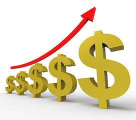 Image showing Gbp Increasing Represents United States And Accounts