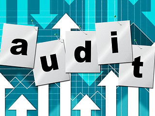 Image showing Graph Audit Means Forecast Graphic And Data