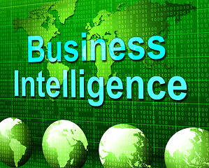 Image showing Business Intelligence Means Know How And Biz