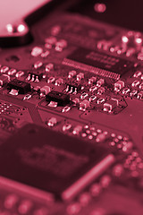 Image showing Electronic circuit board