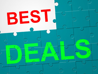 Image showing Best Deals Shows Offer Promo And Sale
