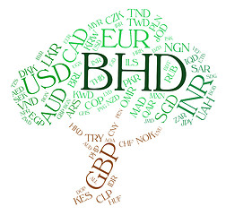 Image showing Bhd Currency Indicates Foreign Exchange And Currencies