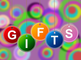 Image showing Gift Gifts Indicates Surprise Occasion And Giftbox