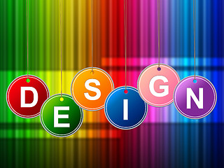 Image showing Design Designs Means Layout Creativity And Models