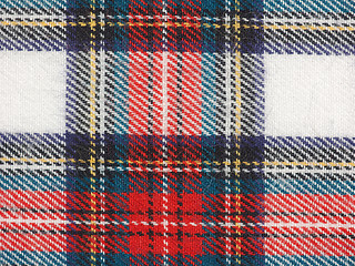 Image showing Tartan fabric background