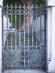 Image showing Old gate