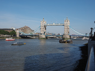 Image showing Tower Bridge in London