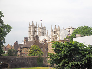 Image showing Westminster Abbey in London