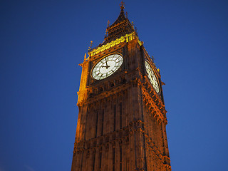 Image showing Big Ben in London