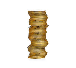 Image showing Towers of coins