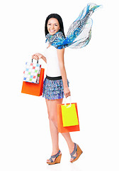 Image showing Woman shopping