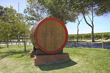 Image showing Groot Constantia, Cape Town 