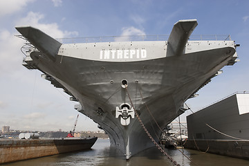 Image showing USS Intrepid in New York