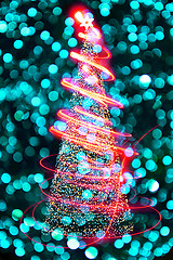 Image showing christmas tree