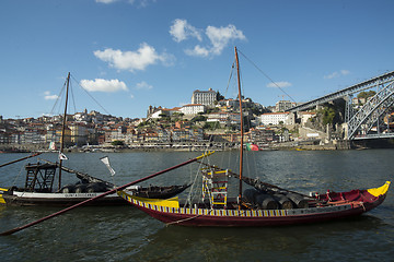 Image showing EUROPE PORTUGAL PORTO RIBEIRA OLD TOWN DOURO RIVER