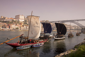 Image showing EUROPE PORTUGAL PORTO RIBEIRA OLD TOWN DOURO RIVER