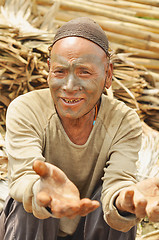 Image showing Worker in Nagaland, India