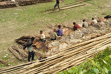 Image showing Hard work in Nagaland, India