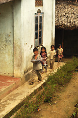 Image showing Children in Nagaland