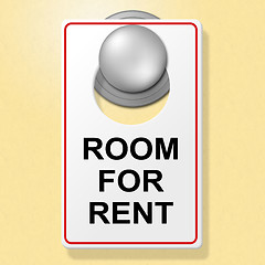 Image showing Room For Rent Indicates Place To Stay And Booking