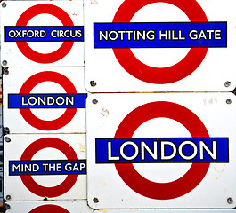 Image showing signal street in london england europe old      transport  icon