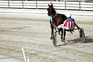 Image showing Harness racing