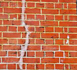 Image showing in london   the    abstract    texture of a ancien wall and ruin