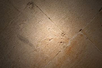 Image showing in london the  abstract    texture of a ancien wall and ruined b