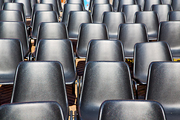 Image showing empty seat in italy europe background    texture