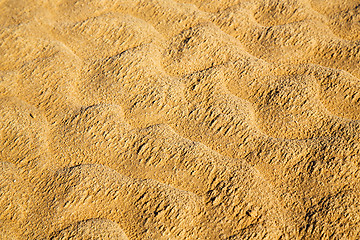 Image showing brown dry sand    desert  