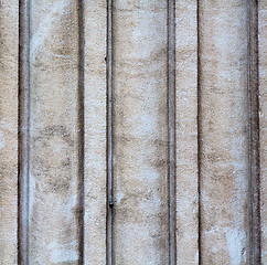 Image showing in london abstract    texture of a ancien wall and ruined brick