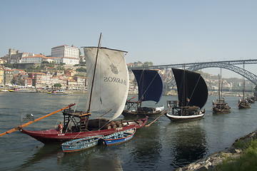 Image showing EUROPE PORTUGAL PORTO RIBEIRA OLD TOWN DOURO RIVER