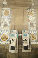 Image showing EUROPE PORTUGAL PORTO TRAIN STATION SAN BENTO