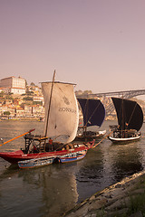 Image showing EUROPE PORTUGAL PORTO RIBEIRA OLD TOWN DOURO RIVER