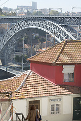 Image showing EUROPE PORTUGAL PORTO RIBEIRA OLD TOWN DOURO RIVER