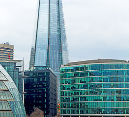 Image showing new     building in london skyscraper      financial district an