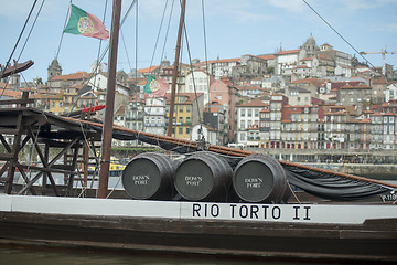 Image showing EUROPE PORTUGAL PORTO RIBEIRA OLD TOWN DOURO RIVER